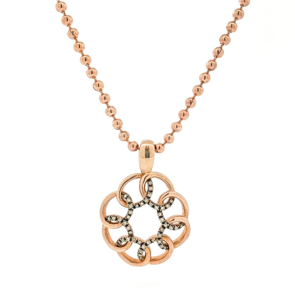 RGP Sterling Silver & Chocolate Diamond Necklace - Walter Bauman Jewelers
