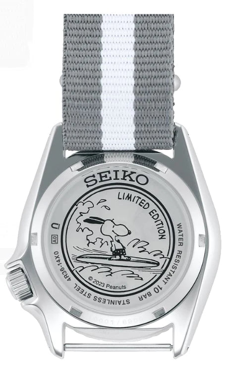 Seiko Watch Snoopy Dial SRPK25 - Walter Bauman Jewelers