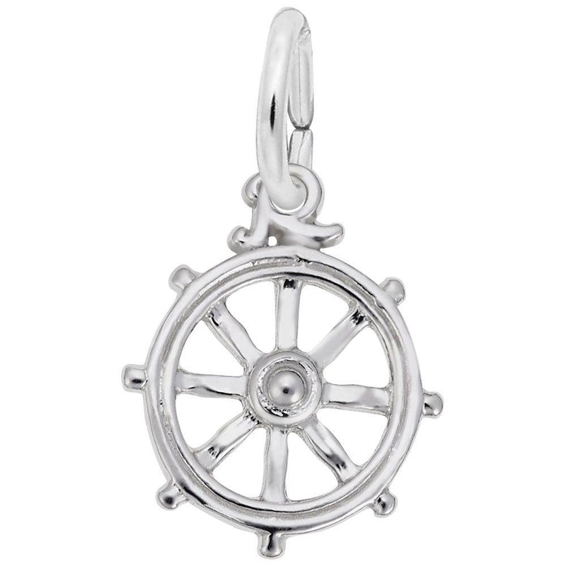 Ships Wheel Charm - Walter Bauman Jewelers