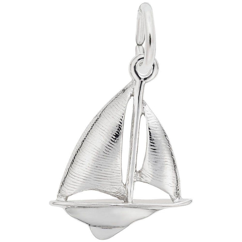 Sloop Sailboat Charm - Walter Bauman Jewelers