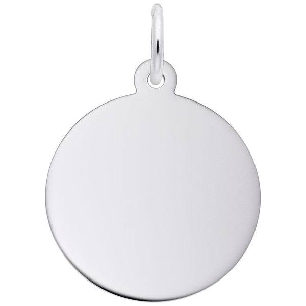 Small Round Disc Classic Series Charm - Walter Bauman Jewelers