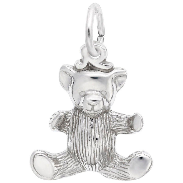 Small Teddy Bear Charm - Walter Bauman Jewelers