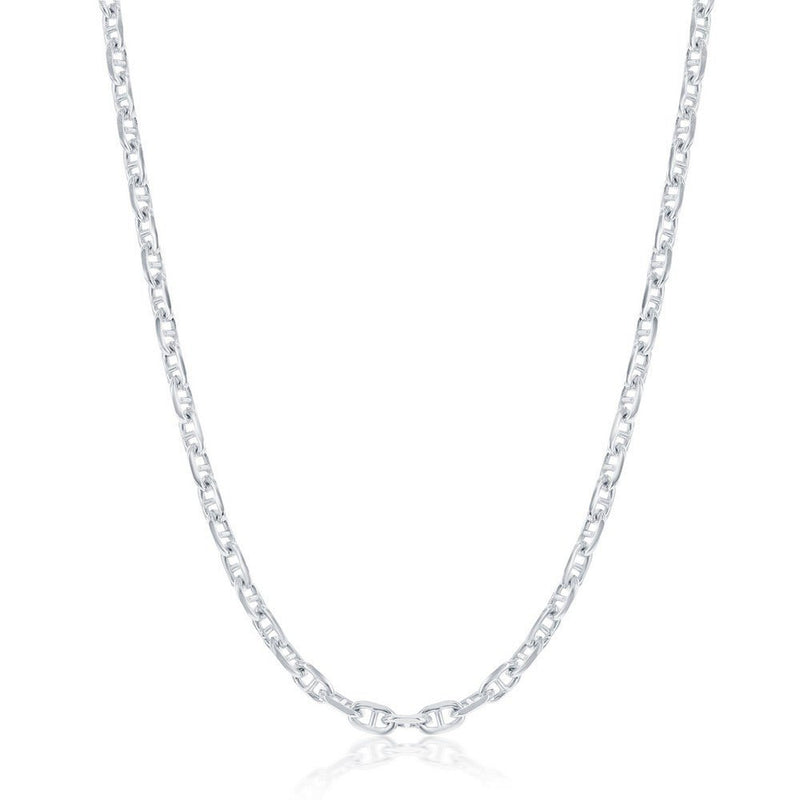 SS 18" 3.6mm Marina Chain - Walter Bauman Jewelers