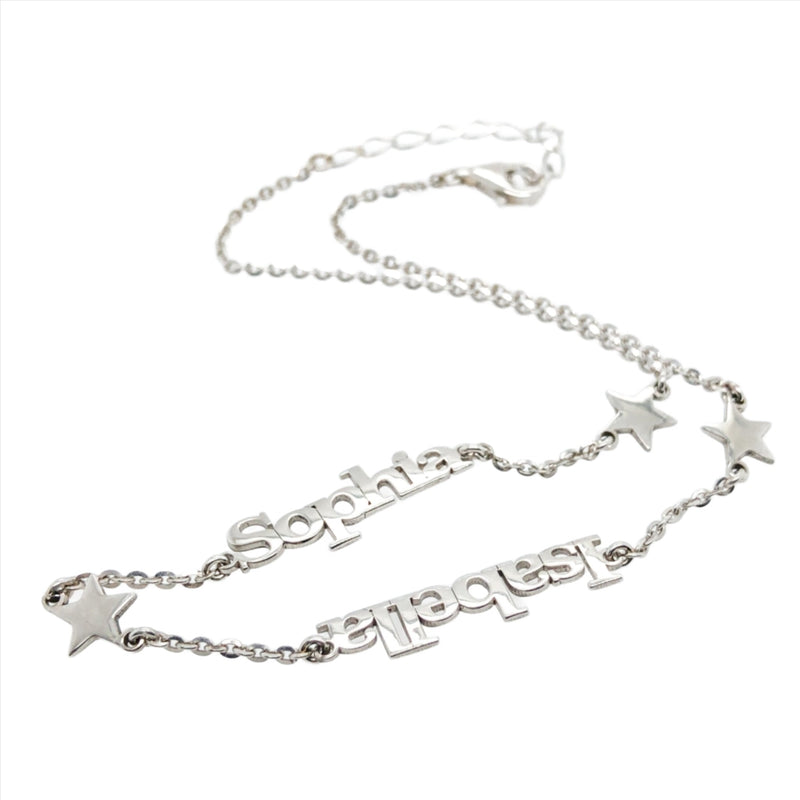 SS 18" Personalized Necklace - Walter Bauman Jewelers