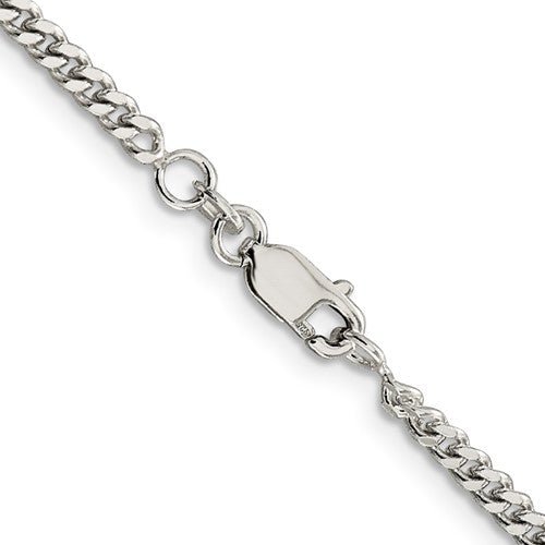 SS 20" 3mm Curb Chain 8.1grms - Walter Bauman Jewelers