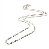 SS 22" 1.8mm Round Box Chain 8.9grms - Walter Bauman Jewelers