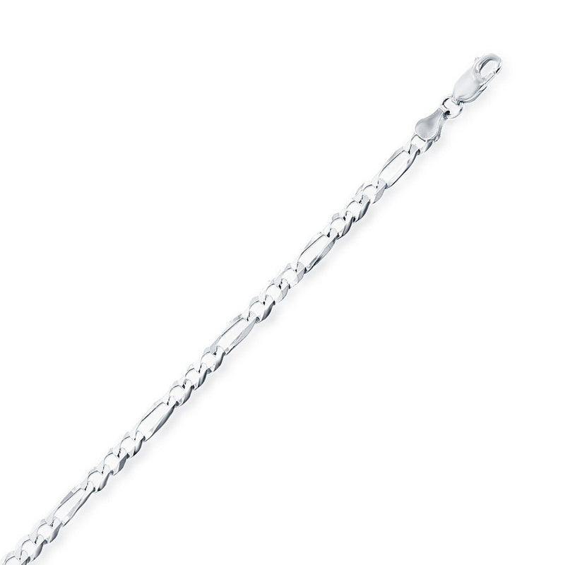 SS 22" 4.2mm Figaro Chain - Walter Bauman Jewelers