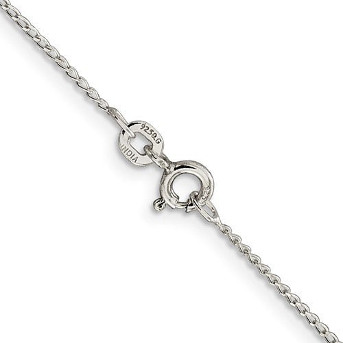 SS 24" 1mm Open Elongated Link Curb Chain - Walter Bauman Jewelers