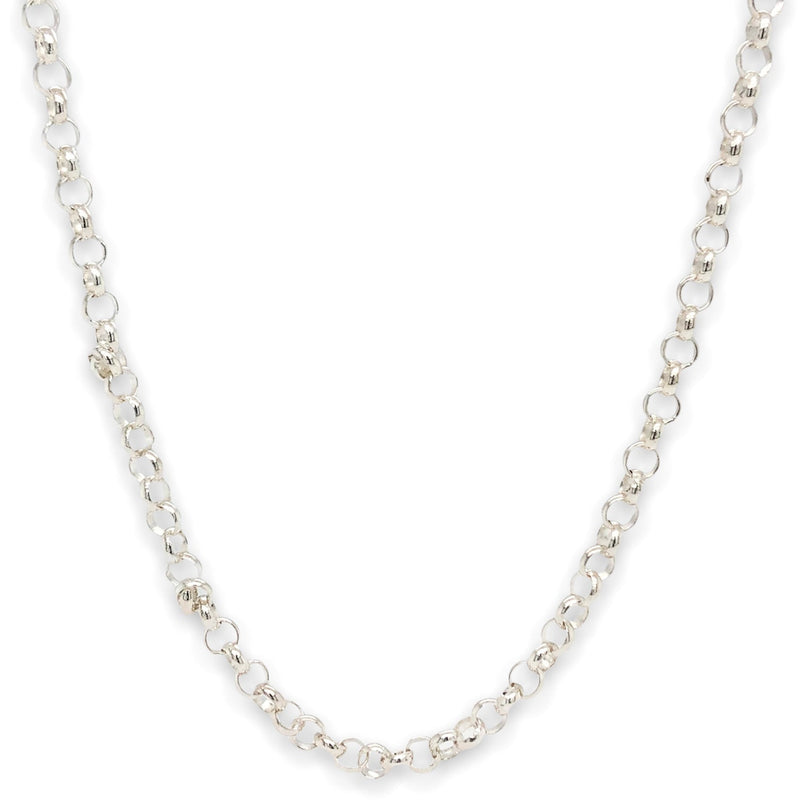 SS 3.1MM 16” Rolo Chain - Walter Bauman Jewelers