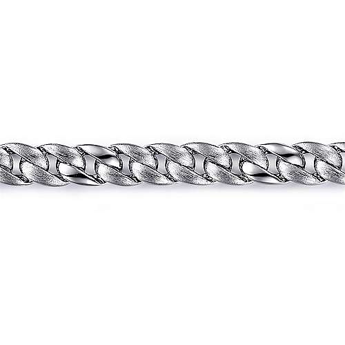 SS 8.5" Heavy Chain Bracelet - Walter Bauman Jewelers