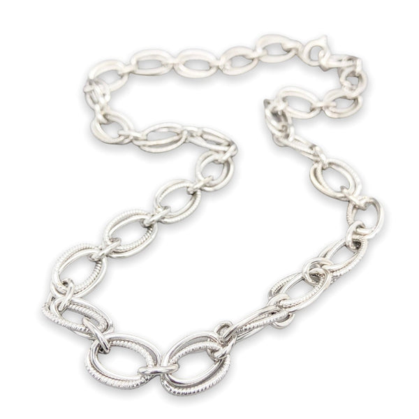 SS 9mm 18” Double Link Cable Chain - Walter Bauman Jewelers
