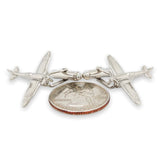 SS Airplane Cufflinks - Walter Bauman Jewelers
