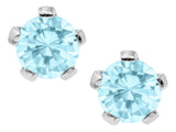 SS Baby Studs-3mm Synthetic-DEC - Walter Bauman Jewelers