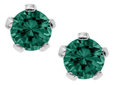 SS Baby Studs-3mm Synthetic-MAY - Walter Bauman Jewelers