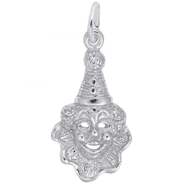 SS Clown Charm - Walter Bauman Jewelers