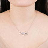 SS CZ Name Necklace - Walter Bauman Jewelers