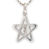 SS CZ Star Pendant - Walter Bauman Jewelers