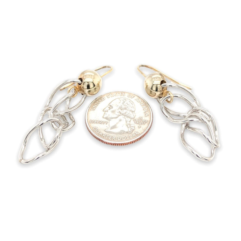 SS “Devorah” Mobius Loop Dangle Earrings - Walter Bauman Jewelers