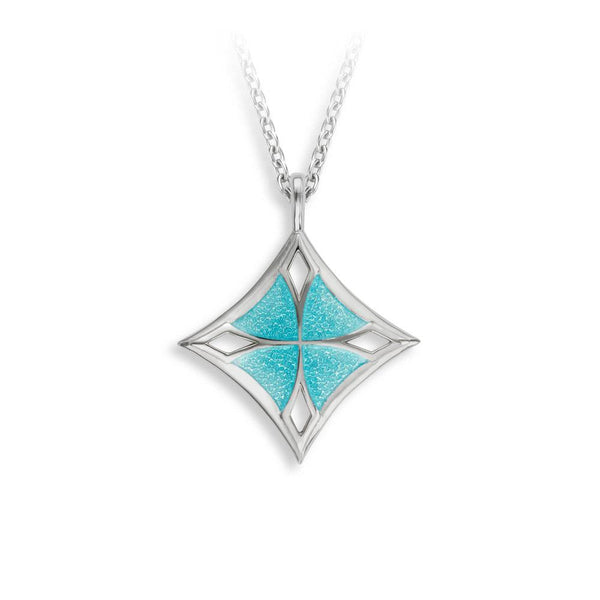 SS Enamel Pendant - Walter Bauman Jewelers