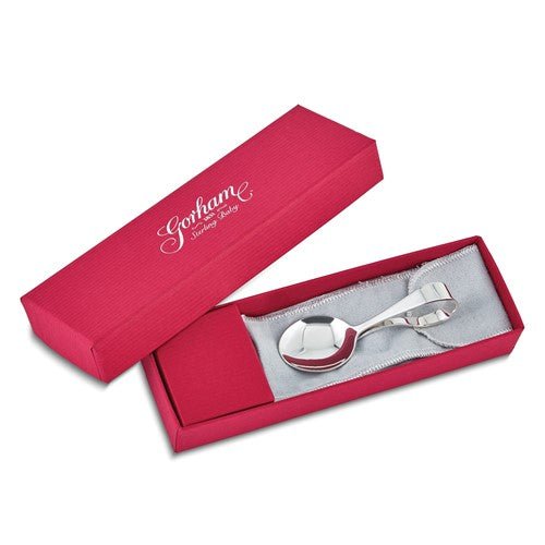 SS Gorham Loop Handle Baby Spoon - Walter Bauman Jewelers