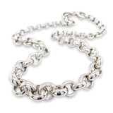 SS Graduated Rolo Link Chain Necklace - Walter Bauman Jewelers