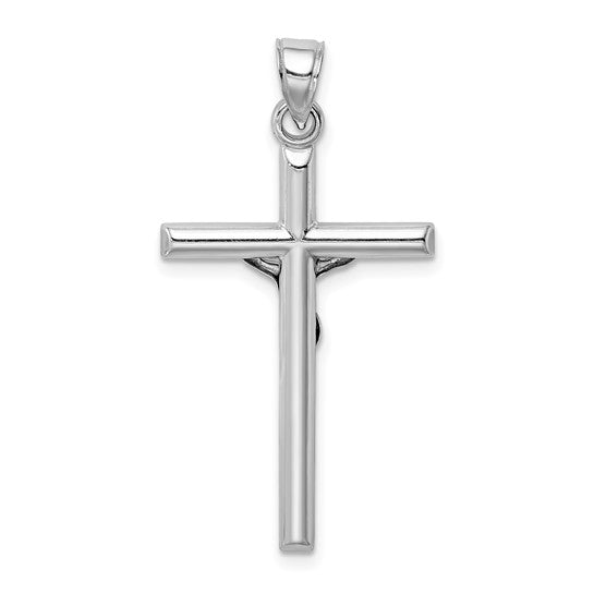 SS Hollow Crucifix - Walter Bauman Jewelers