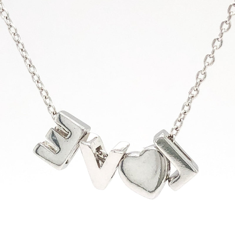 SS "LOVE" Pendant - Walter Bauman Jewelers