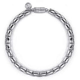 SS Men's Tubular Chain Bracelet - Walter Bauman Jewelers