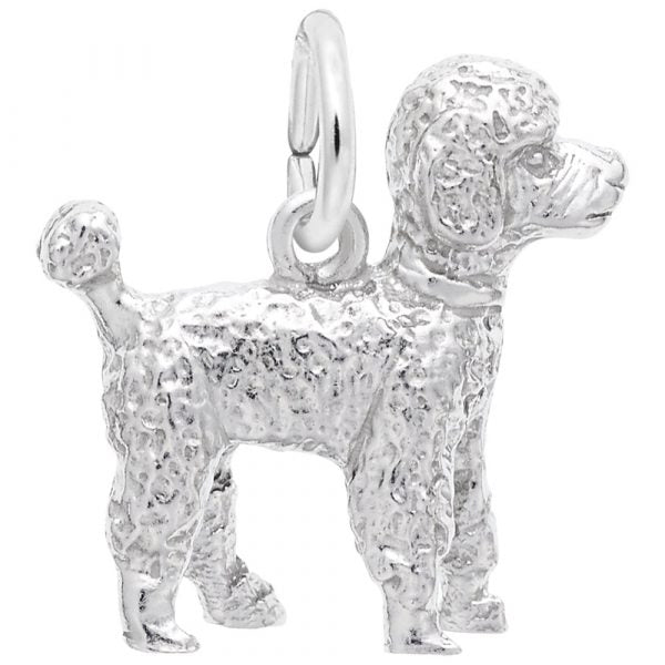 SS Poodle Charm - Walter Bauman Jewelers