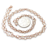 SS RGP CZ By The Yard 36” Necklace - Walter Bauman Jewelers