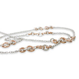SS RGP “Synthesis” Textured Circle Link Necklace - Walter Bauman Jewelers