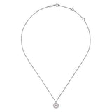 SS Round Pearl Pendant Necklace - Walter Bauman Jewelers