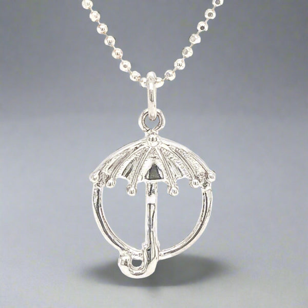 SS Umbrella Pendant - Walter Bauman Jewelers