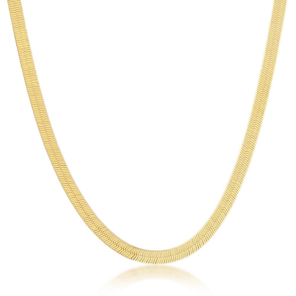 Hyr Chain Yellow Gold Plated Sterling 18