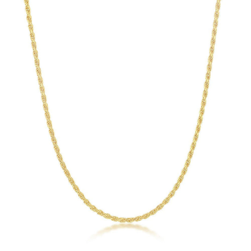 SS YGP 22" 2.3mm Rope Chain - Walter Bauman Jewelers