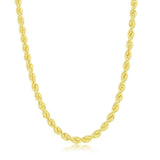 SS YGP 22" 4.5mm Rope Chain - Walter Bauman Jewelers