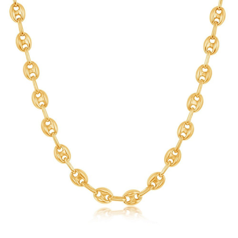 SS YGP 24" 6mm Puffed Marina Chain - Walter Bauman Jewelers