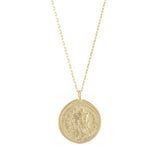 SS YGP Coin Pendant - Walter Bauman Jewelers