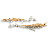 SS YGP D/C Ball Tassel Earrings - Walter Bauman Jewelers