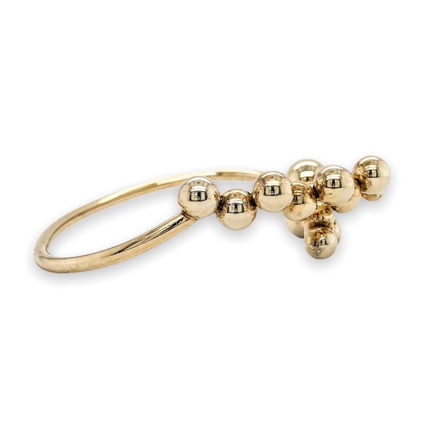 SS YGP “Grapevine” Bead Cuff Bracelet - Walter Bauman Jewelers