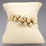 SS YGP “Grapevine” Bead Cuff Bracelet - Walter Bauman Jewelers
