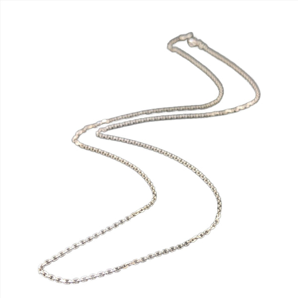 Sterling Silver 18" 1.4mm Diamond Cut Cable Chain - Walter Bauman Jewelers