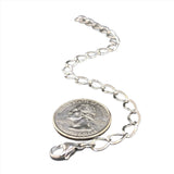 Sterling silver 7" charm bracelet - Walter Bauman Jewelers