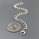 Sterling silver 7" classic charm bracelet - Walter Bauman Jewelers