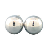 Sterling Silver 8mm Ball Stud Earrings - Walter Bauman Jewelers