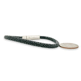 STST 5mm Black Stingray Leather Bracelet - Walter Bauman Jewelers