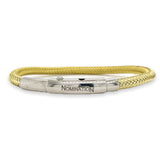 STST Yellow IP 5mm Cable Bracelet - Walter Bauman Jewelers