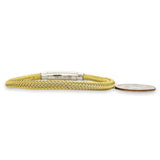 STST Yellow IP 5mm Cable Bracelet - Walter Bauman Jewelers