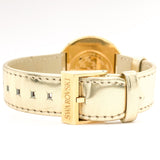 Swarovski Crystalline YGP Ladies Quartz Watch #1184025 - Walter Bauman Jewelers