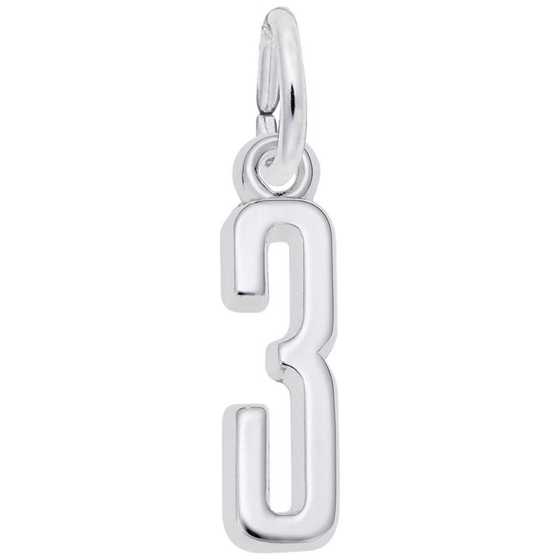 That’s My Number 3 Charm - Walter Bauman Jewelers